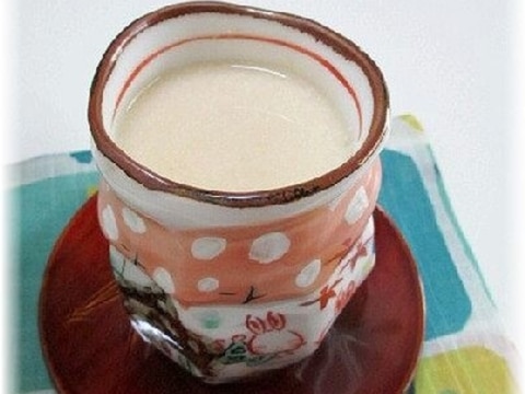 酒粕で簡単!ほっこり甘酒